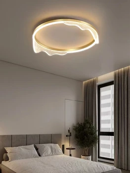 Светодиодный потолочный светильник Golden Lustre для спальни, внутреннее освещение для гостиной, столовой, кухни, потолочные светильники