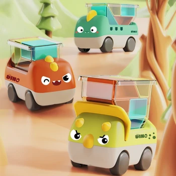 Мини-динозавр Грузовик Игрушка Автомобиль Игрушка для детей и автомобиль Развивающая игрушка