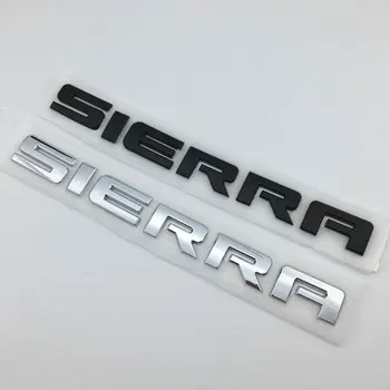 Для GMC SIERRA английская наклейка на автомобиль, логотип Sierra на задней коробке, модифицированный хвост заднего багажника, аксессуары для украшения кузова, универсальные наклейки