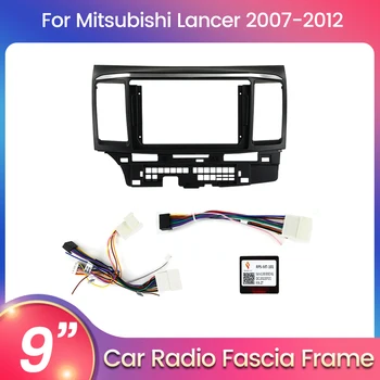 Автомобильные аксессуары Для установки кабельных проводов, кронштейн рамы для Mitsubishi Lancer 2007 2008 2009 2010 2011 2012 Черный пластик