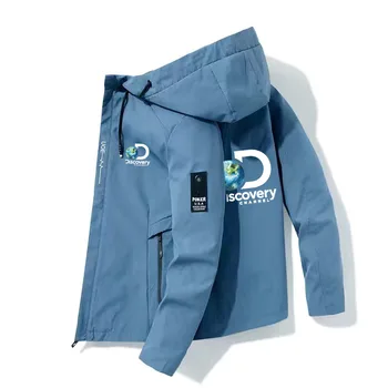 2023 Discovery Одежда, Походная куртка для кемпинга, осень и зима, Новая мужская дышащая толстовка, ветровка, куртка для приключений