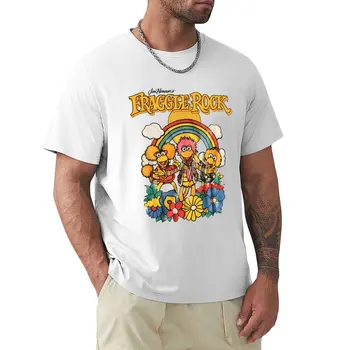 Футболка Fraggle Rock, футболка на заказ, футболки с кошками, футболка blondie, мужская футболка