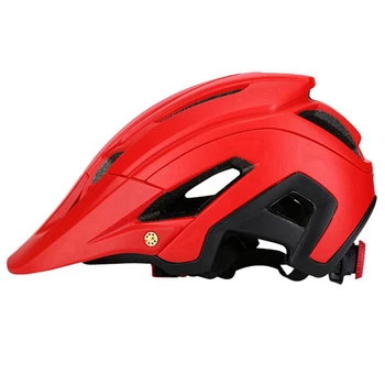 Мужской велосипедный шлем для шоссейного горного велосипеда, велосипедный шлем Casco Mtb, велосипедный шлем красного цвета