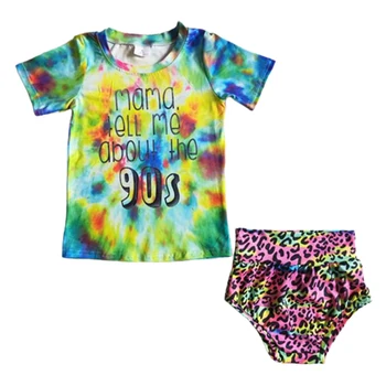Детская яркая рубашка, одежда для маленьких мальчиков, комбинезон, Комплекты детской одежды с короткими рукавами на лето