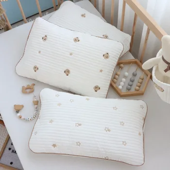 Подушка для сна с защитой от разлива молока для новорожденных, Мягкие Детские Маленькие подушки для грудного вскармливания, Многофункциональная подушка для беременных