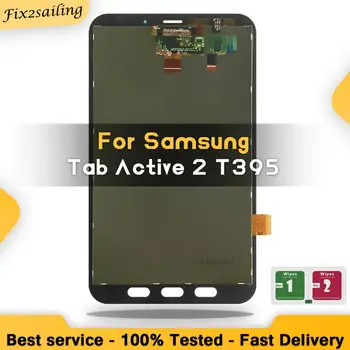 100% Протестировано Для Samsung Galaxy Tab Active 2 T395 SM-T395 ЖК-Дисплей Сенсорный Экран Дигитайзер Датчики В Сборе Замена Панели