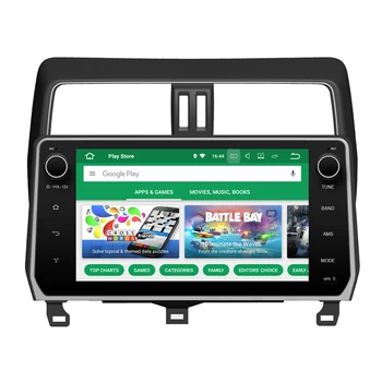 RoverOne Android 8,0 Автомобильный Мультимедийный Плеер Для Toyota Prado 150 2018 Авторадио Bluetooth Радио Стерео GPS Навигация Спутниковая Навигация