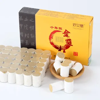 2 коробки 54шт. десятилетний прижигающий массаж moxa Chen Aizhu с одной медной коробкой moxa