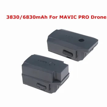 3830/6830 мАч Аккумулятор для Mavic Pro 11,4 В LiPo Аккумулятор для DJI Mavic Pro Platinum FPV Квадрокоптер Радиоуправляемый Дрон