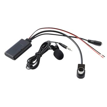 Автомобильный Bluetooth AUX Адаптер Беспроводной Аудио Телефонный Звонок Микрофон Громкой Связи для Alpine KCA-121B AI-NET CDA-9857 CDA-9886