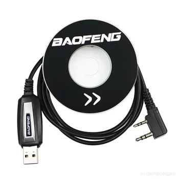 Baofeng USB Кабель Для Программирования/Шнур CD-Драйвер Для UV-5R BF-888S UV82 Walkie Talkie Ham Radio Приемопередатчик Частотная Программная Линия