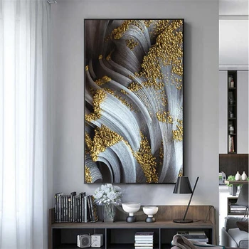 wellyu Пользовательские обои 3d Nordic абстрактные креативные золотые украшения декоративная роспись гостиной крыльцо frameles живопись 3d обои