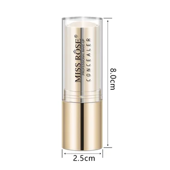 Monochrome Small Gold Tube Concealer  Makeup Face Three-Dimensional Makeup Contour Palette 화장품 тональный крем для лица