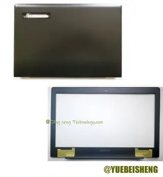 YUEBEISHENG New/org для Lenovo 500S-15 U51 M51 S51-70 задняя крышка ЖК-дисплея с экраном 500S-15ISK + рамка передней панели, черный