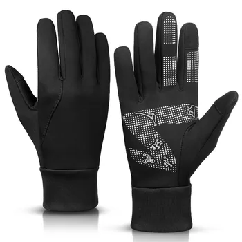 Зимние Велосипедные перчатки TWOOL для мужчин и женщин, ветрозащитные, имитирующие Мягкие теплые мужские лыжные перчатки