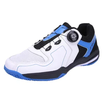 TaoBo 2023, большие размеры 47-46, дышащие мужские кроссовки для бадминтона, женские легкие теннисные кроссовки на пуговицах, мужские волейбольные