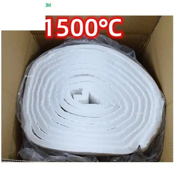 30x30 см толщиной 10 мм, Термостойкое одеяло из керамического волокна с циркониевым покрытием 1500 ℃, Огнестойкий изоляционный хлопок