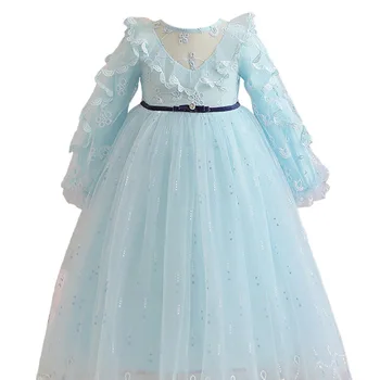Осенние платья для девочек, новые детские юбки принцессы, детские юбки, размер 100-140