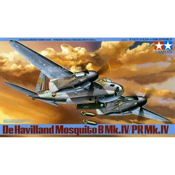 Tamiya 61066 1/48 De Havilland Mosquito B Mk.IV /PR Mk.Наборы для сборки модели Iv Bomber для военного хобби DIY