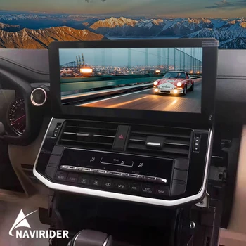1920*720 QLED Экран Мультимедийный Видеоплеер Для Toyota Land Cruiser LC300 2021 2022 CarPlay Автомобильный Радиоприемник Android Autoradio 128 ГБ