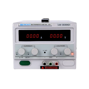 LW-3030KD 30V/30A Высокоточный Цифровой Дисплей Регулируемый Источник Питания Постоянного Тока Ремонтная Испытательная Лаборатория Импульсный Источник Питания