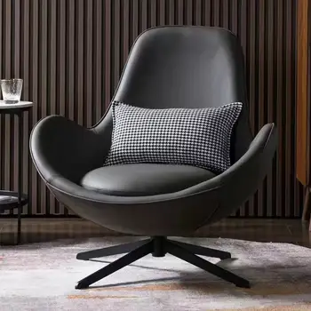 Скандинавский диван, кресло, балкон, Роскошное Вращающееся кресло для отдыха, Дизайнерское кресло-яйцо, кресло-яичная скорлупа, онлайн-шезлонг знаменитостей