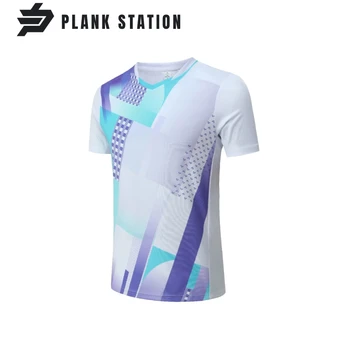 Футболка для бадминтона и тенниса 2023, Новая футболка для пинг-понга для мужчин и женщин, Детская футболка с 3D-принтом для тренировок на открытом воздухе с коротким рукавом