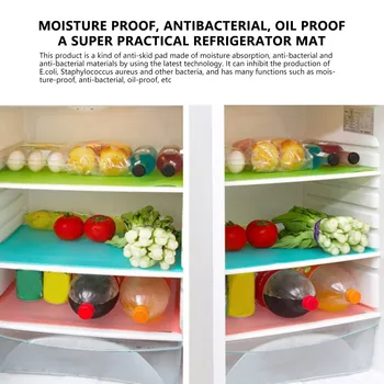 Многофункциональные коврики для холодильника, практичные и легко моющиеся, противообрастающие Коврики для холодильника, противообрастающие коврики для овощей