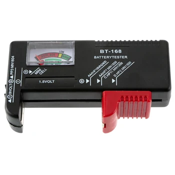 100 шт./лот Универсальный кнопочный тестер для проверки заряда батареи AA AAA C D 9V Проверьте Уровень заряда батареи для всех аккумуляторов 1,5 В и 9 В