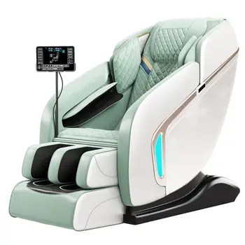 Новое роскошное массажное кресло Best Fashion 4D Zero Gravity с двойным SL-образным массажным креслом для всего тела