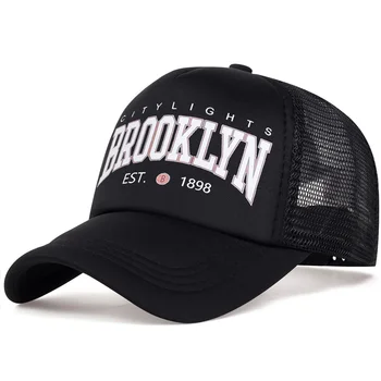 Женская кепка Brooklyn для мужчин, мужская бейсболка, топовые шляпы Kpop Sports truck caap