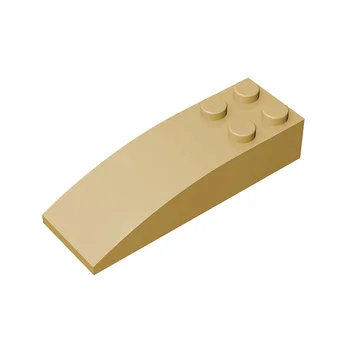 Строительные блоки EK Совместимы с LEGO 44126 Наклонные, изогнутые 6 x 2 Техническая поддержка MOC Аксессуары Детали для сборки Кирпичей своими руками