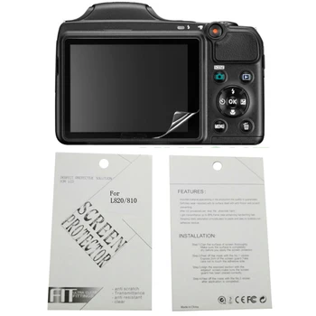 20 штук Новой мягкой защитной пленки для экрана камеры Nikon Z6 Z7 P300 P340 P510 P520 P530 P600 P900S P1000 L340 L810 L820 L830