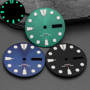Циферблат часов Подходит Для Seiko SKX007 6105 SKX009 SRPD Tuna Monster Turtle Мужские Инструменты Для ремонта Часов С Зеленой подсветкой C3 3.8/4.1