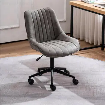 Компьютерное кресло для домашнего сидячего образа жизни, Удобная спинка стола, Офисное сиденье, Роскошная стойка регистрации, современное простое подъемное вращающееся кресло