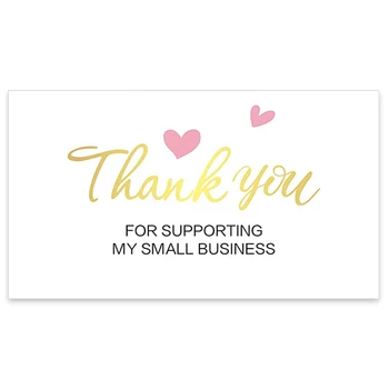 10-30 шт. Благодарим Вас за ваши карточки для заказа, чтобы поддержать клиентов малого бизнеса, совершающих покупки в онлайн-или розничных магазинах, товаров ручной работы