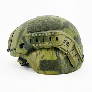 тактический шлем mich FAST aramid NIJ IIIA.Шлем 44-го уровня с высококачественным подвесным вкладышем Wendy камуфляжного цвета FG