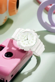 2023 Новые часы Молодежные Студенческие Свежие Электронные Часы Sanda 6094 Цифровые Модные Универсальные Водонепроницаемые Женские Студенческие часы