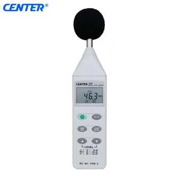 CENTER-320 Портативный тестер уровня звука, дозиметр звука, измеритель уровня шума CENTER-321 CENTER-322