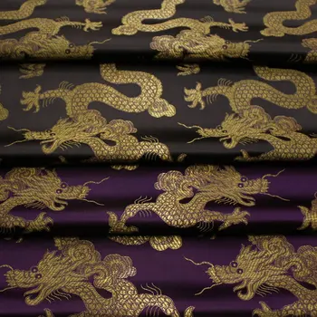Китайская шелковая парча жаккардовая ткань даргон Монголия Халат ткань DIY сумка обложка книги Одежда для выступлений