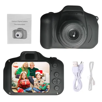 Детская Камера, мини-развивающие игрушки для детей, Рождественские подарки, подарок на День рождения, цифровая камера, проекционная видеокамера 1080P