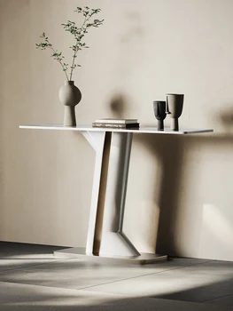 Дизайн столика для веранды: Столик для веранды легкий, роскошный, простой и современный, с декоративным корпусом