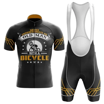 2023, Новый летний комплект из джерси с короткими рукавами для велоспорта, мужская одежда для гонок на горных велосипедах, Дышащие быстросохнущие велосипедные рубашки