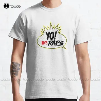 Yo Mtv Raps Shirt Классическая Футболка На Заказ Aldult Teen Унисекс Футболка С Цифровой Печатью Модная Забавная Новинка Xs-5Xl