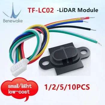 Лазерный радар Benewake TF-LC02 Lidar Ranging Module Высокоточный Датчик ToF UART Постоянного тока 3-3,6 В для Робота-Подметальщика Smart Home