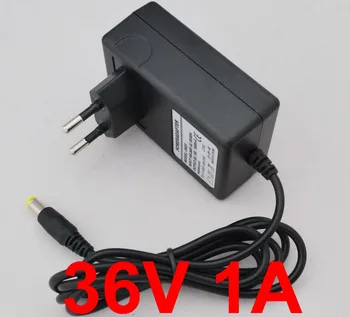 1шт 36V 1A AC 100V-240V Адаптер Преобразователя Постоянного тока 36V 1A 1000mA Источник питания EU Plug 5,5 мм x 2,1 мм-2,5 мм