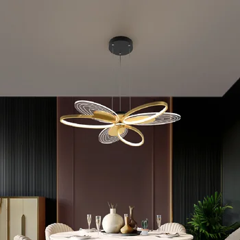 2021 новая роскошная люстра в скандинавском стиле для гостиной, современная минималистичная лампа для главной спальни, лампа для столовой, лампы для творческой личности