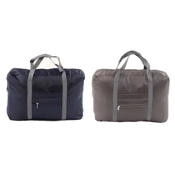 Сумка для хранения Дорожная сумка-тоут Большой емкости с боковым карманом для багажа