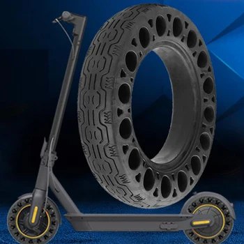 10-дюймовая сплошная шина для электрического скутера, резиновая сплошная шина с сотовым амортизатором, шина для электрического скутера G30, сплошная шина