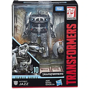 Hasbro Transformers Jazz Studio Серии Deluxe Class SS10 Action Car Toys Подарок На День Рождения Модель Фигурка